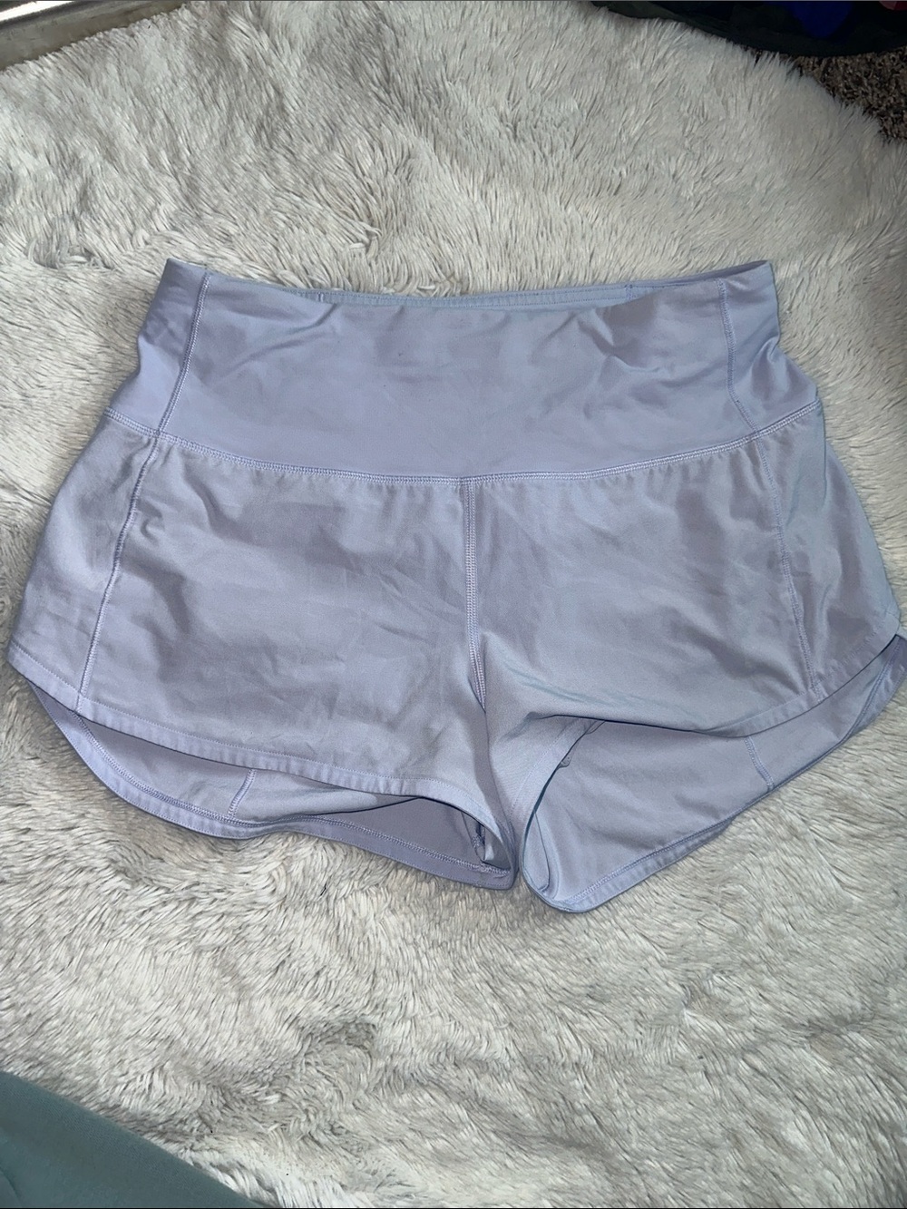 SUPER CUTE 4-way stretch lululemon Lavender High-Rise Athletic Speed Shorts